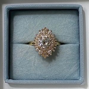 Heidi Gibson 18k gold waterfall ring